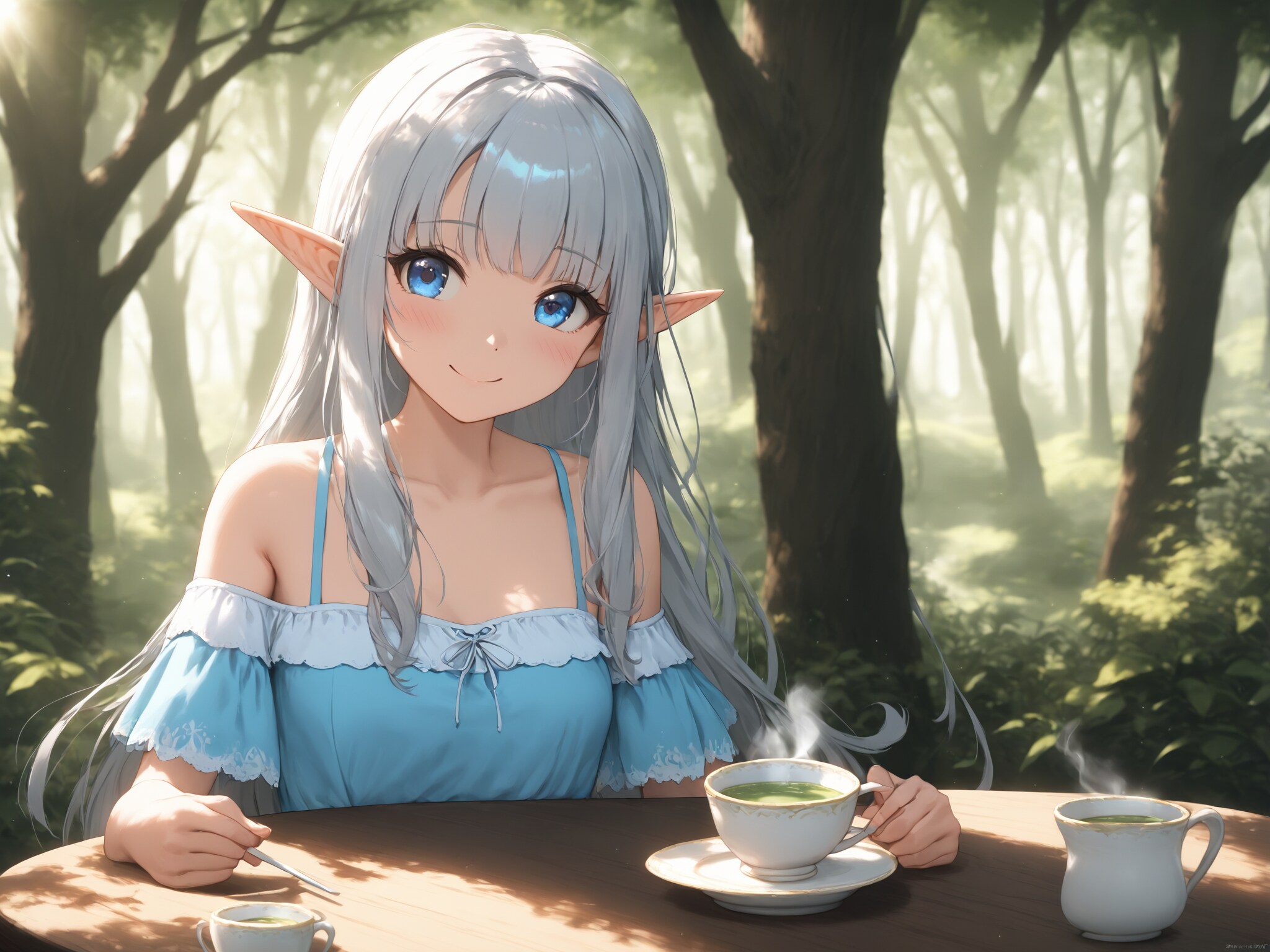 森の休息時間