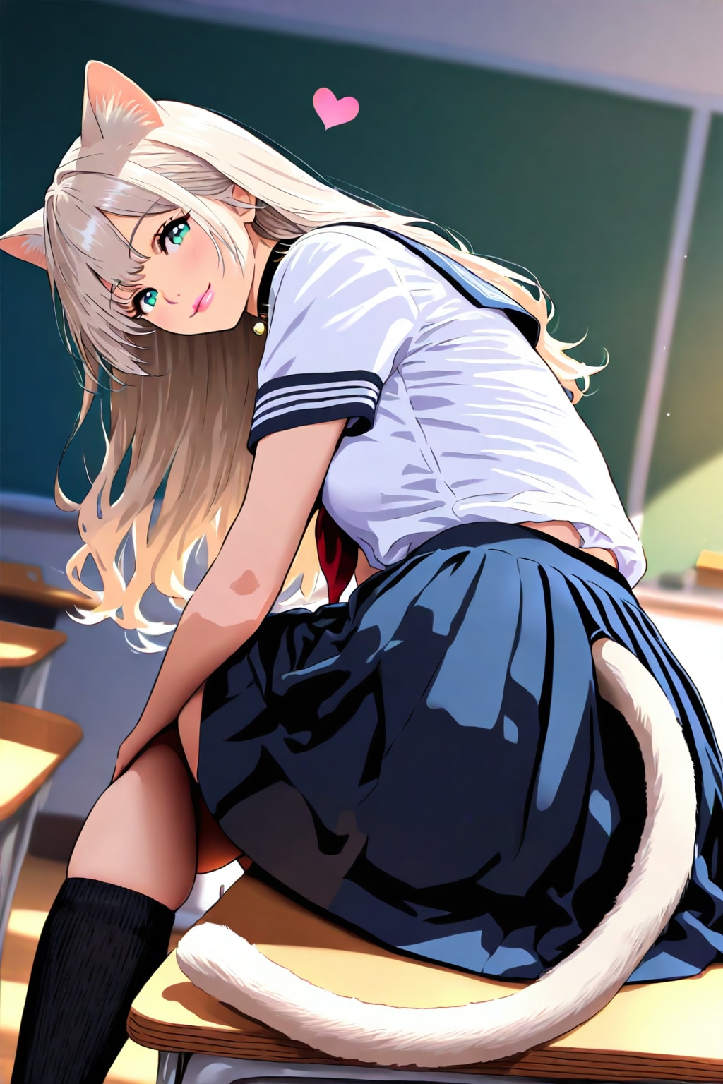 ほら、邪魔だからどいて!(日報つけないと) | の人気AIイラスト・グラビア