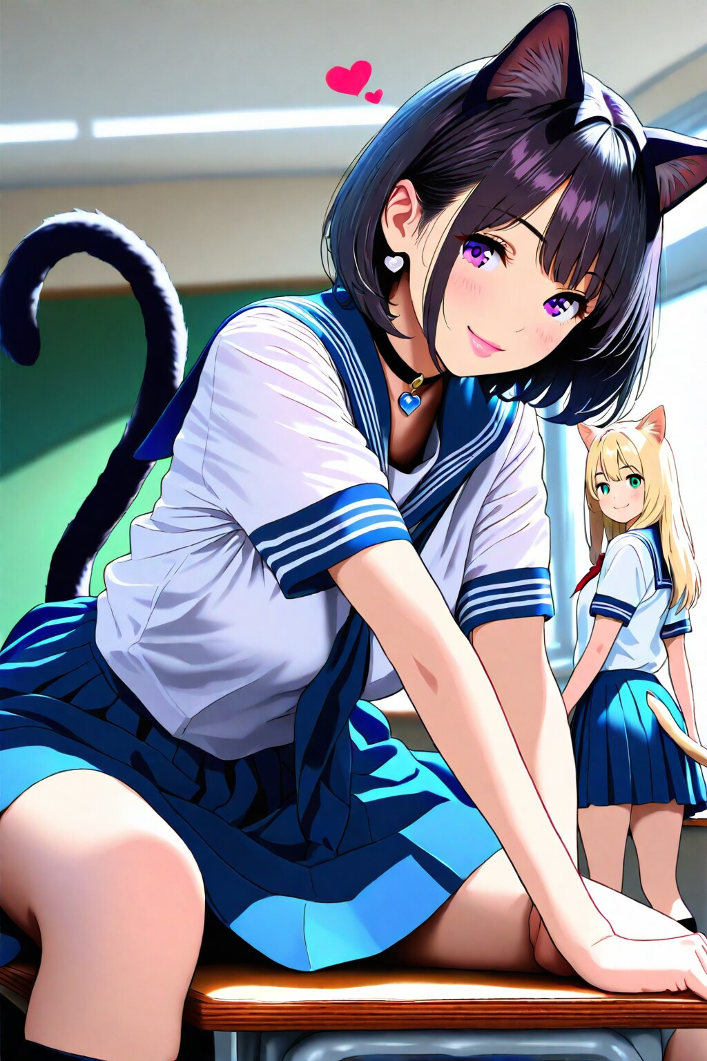 ほら、邪魔だからどいて!(日報つけないと)