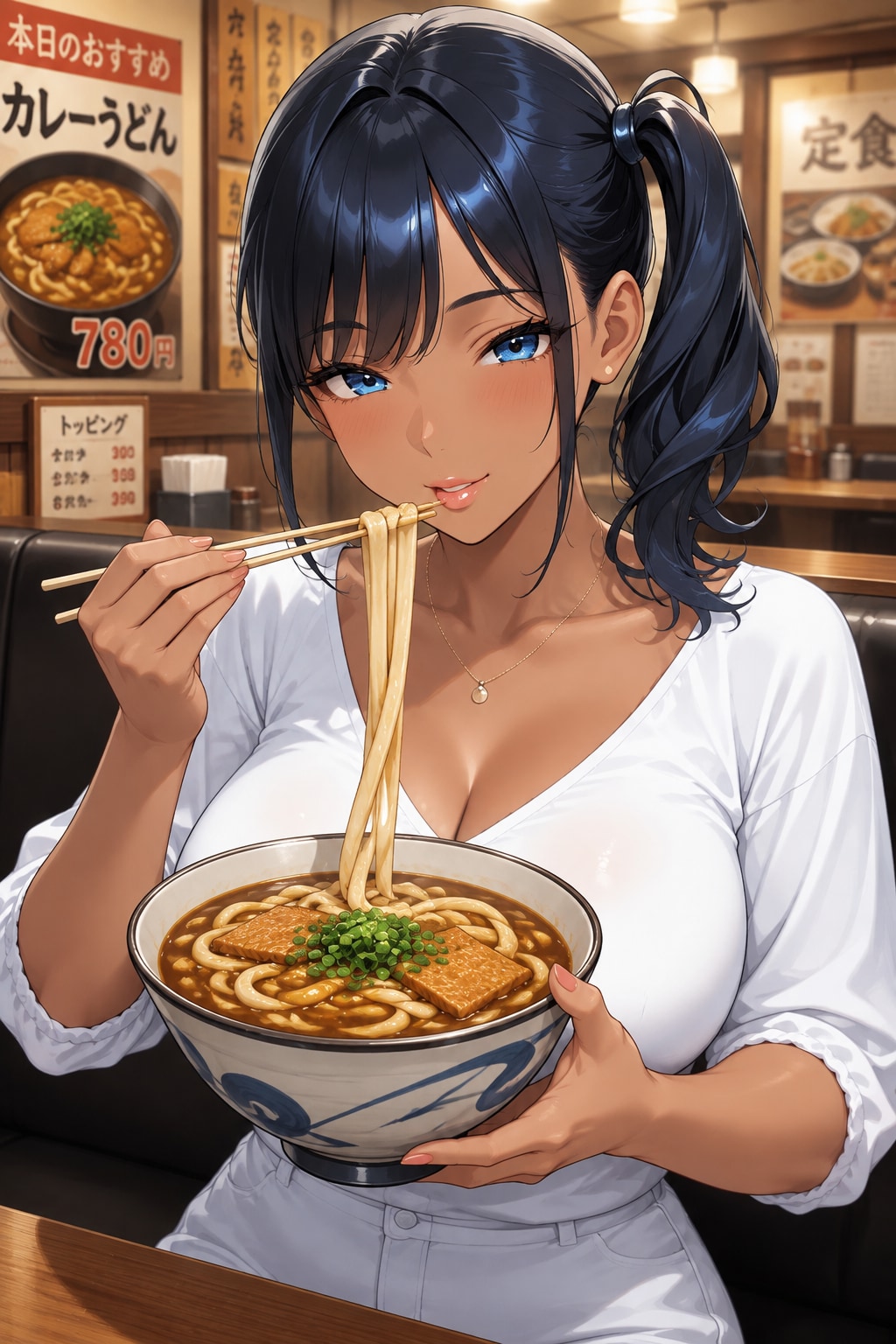 カレーうどんチャレンジ
