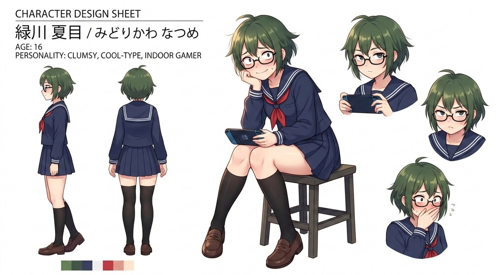 これまでに作ったキャラクターシート