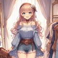 この服似合ってるかな？どう？ 3枚目
