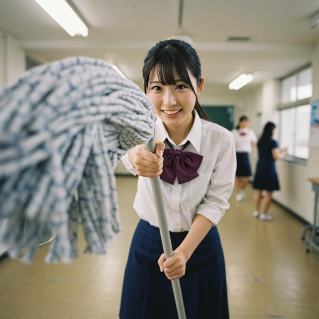 こら掃除しろー