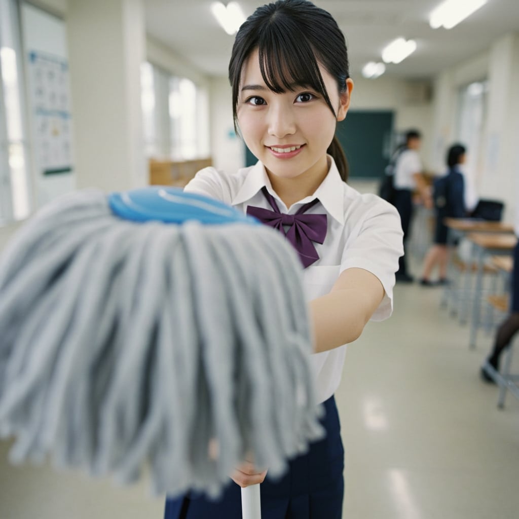 こら掃除しろー