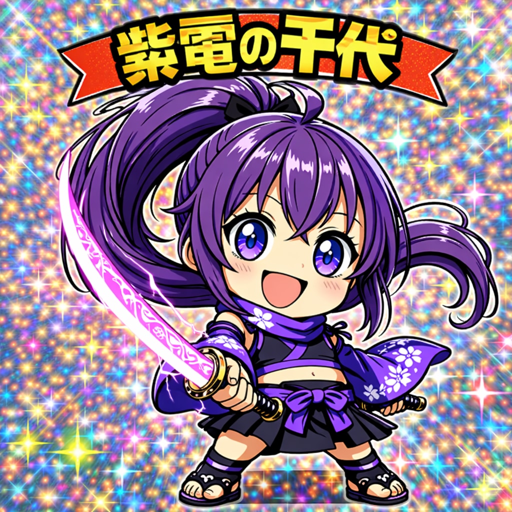 シールなクノイチ