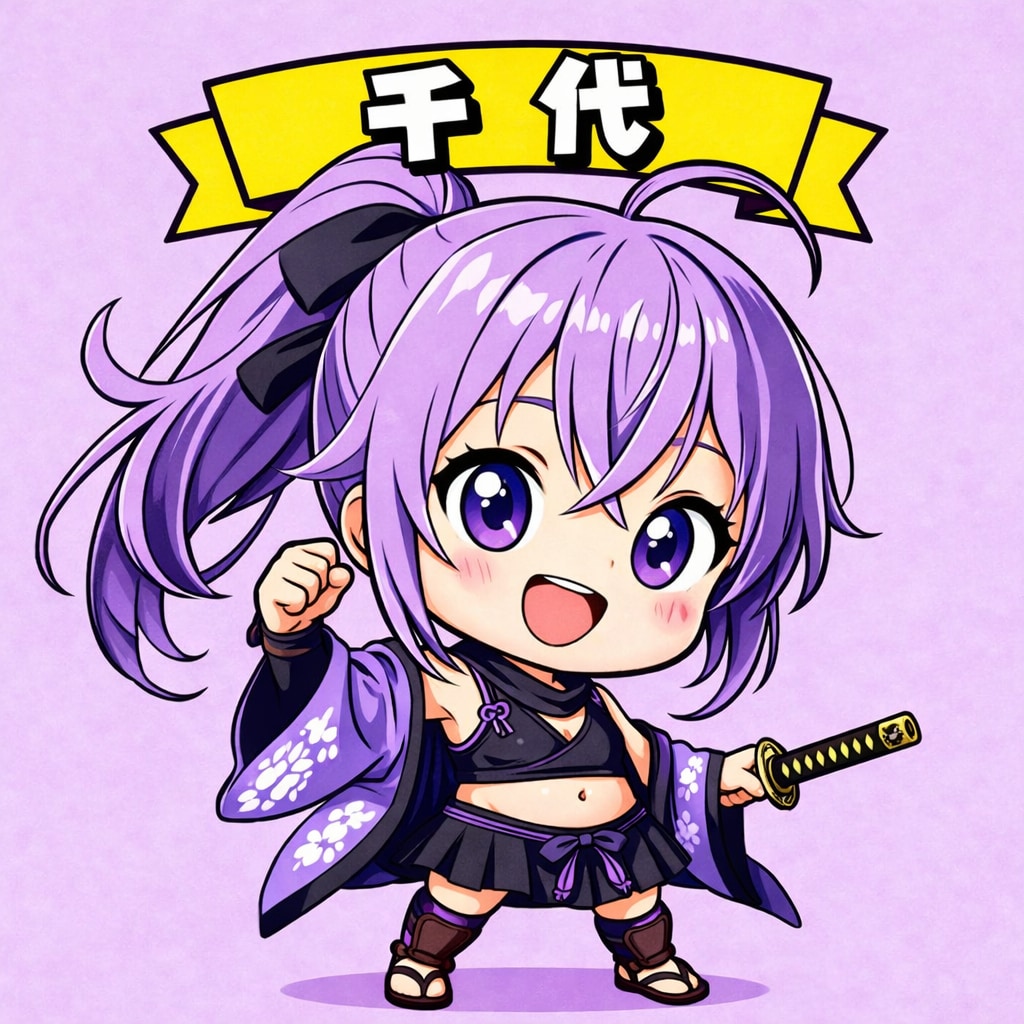 シールなクノイチ