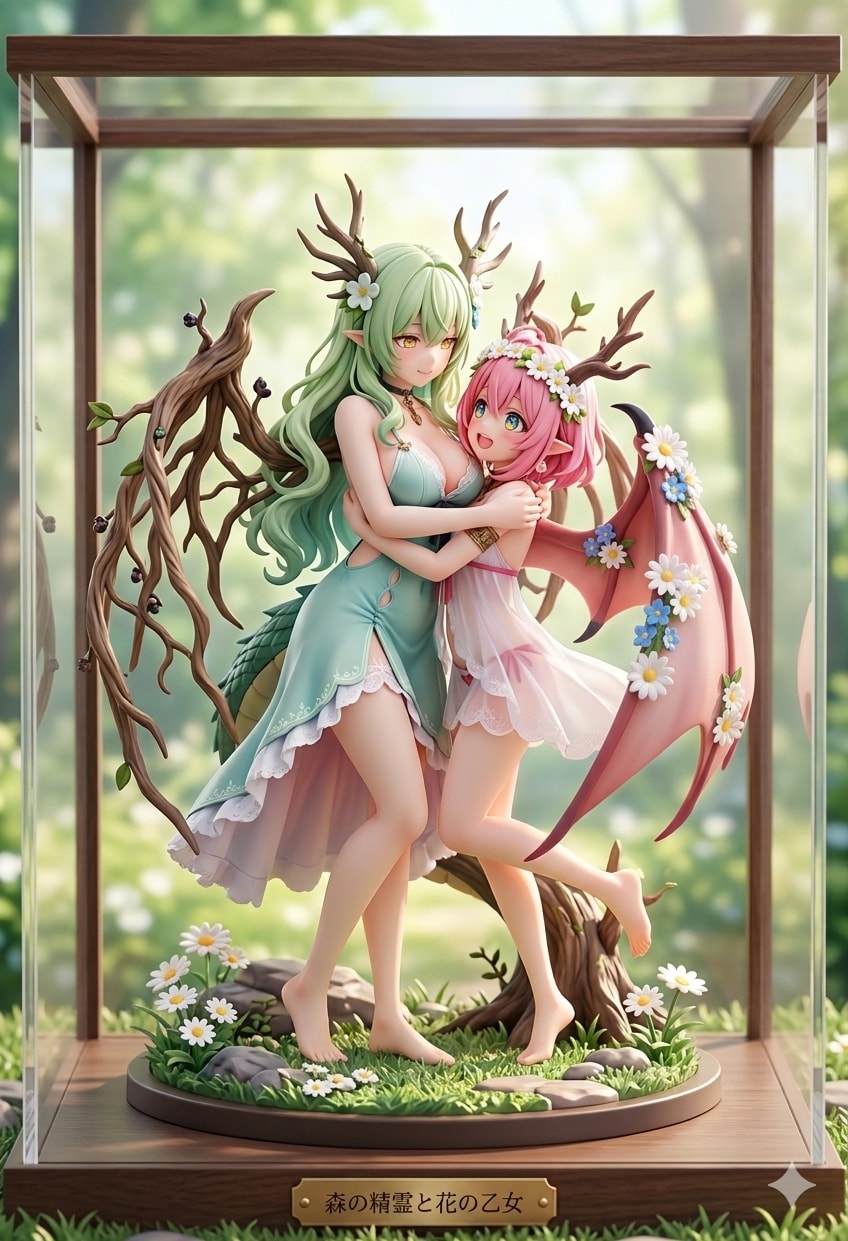 ドラゴン娘ちゃんフィギュア5 | の人気AIイラスト・グラビア