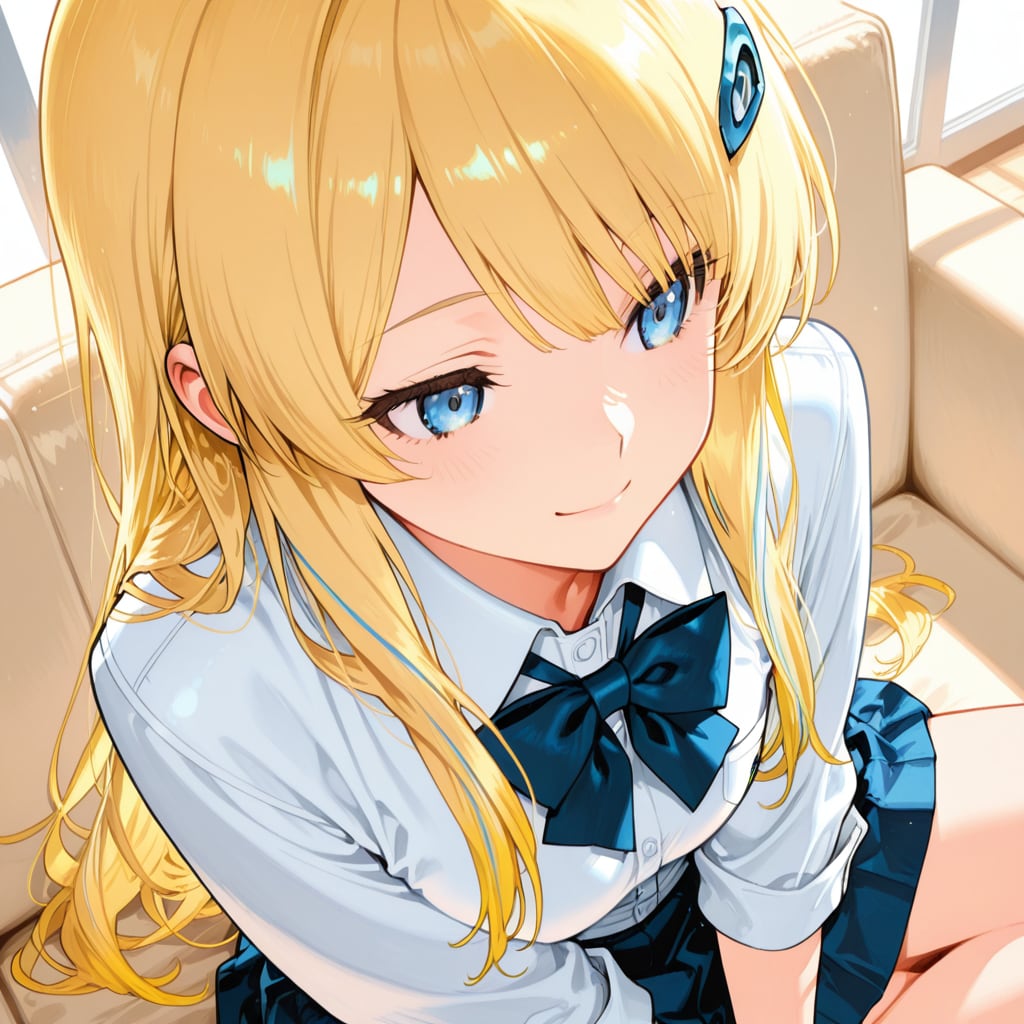 ソファーでリラックス