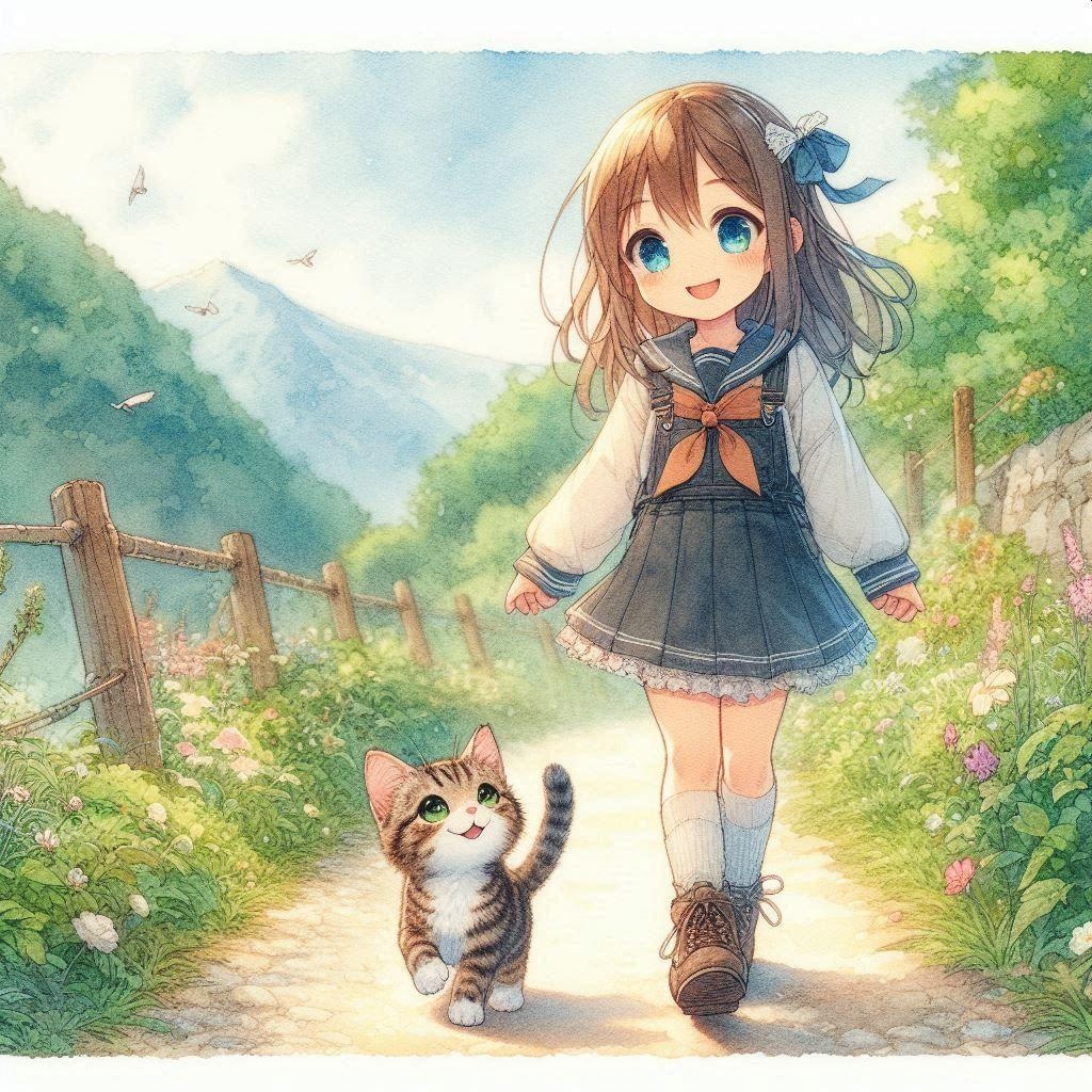 散歩中の出会い