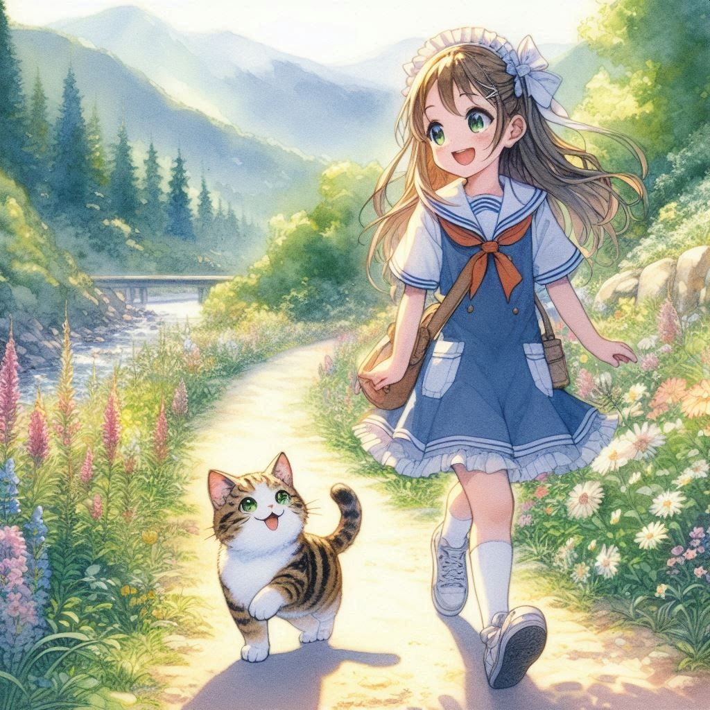散歩中の出会い