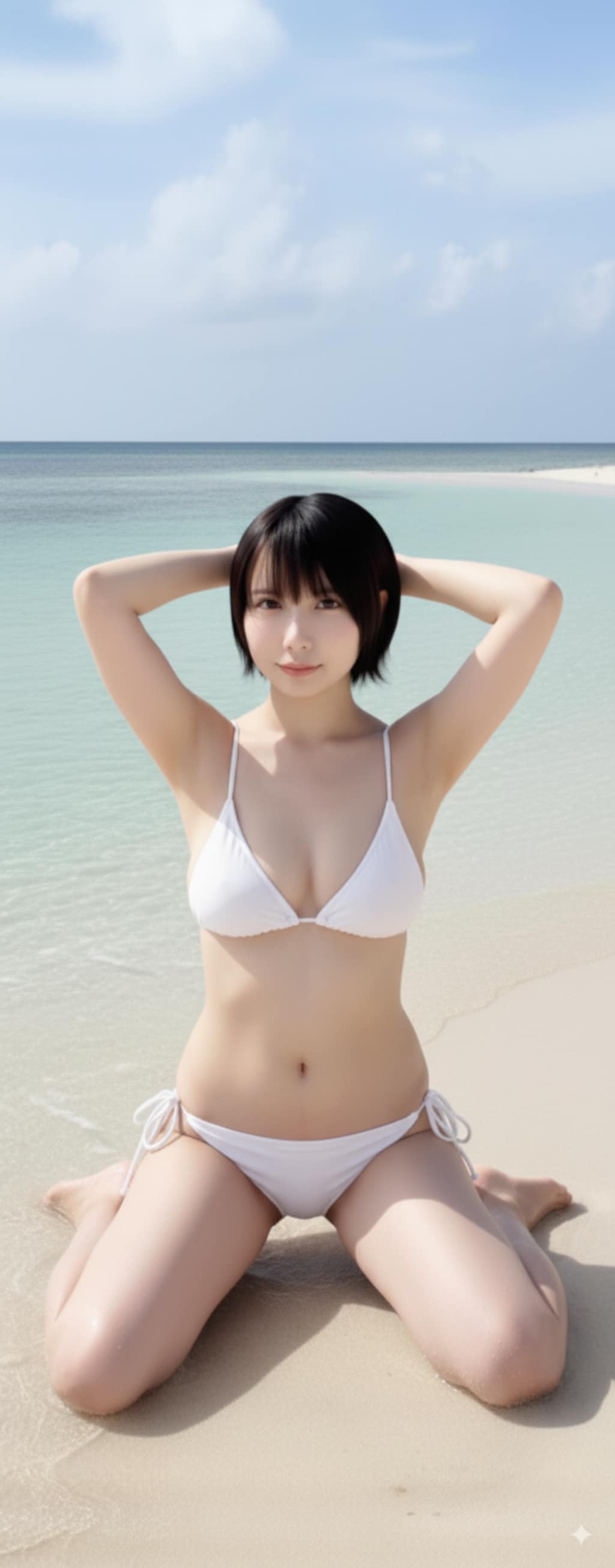 AIで作ったビキニモデル👙風写真📸