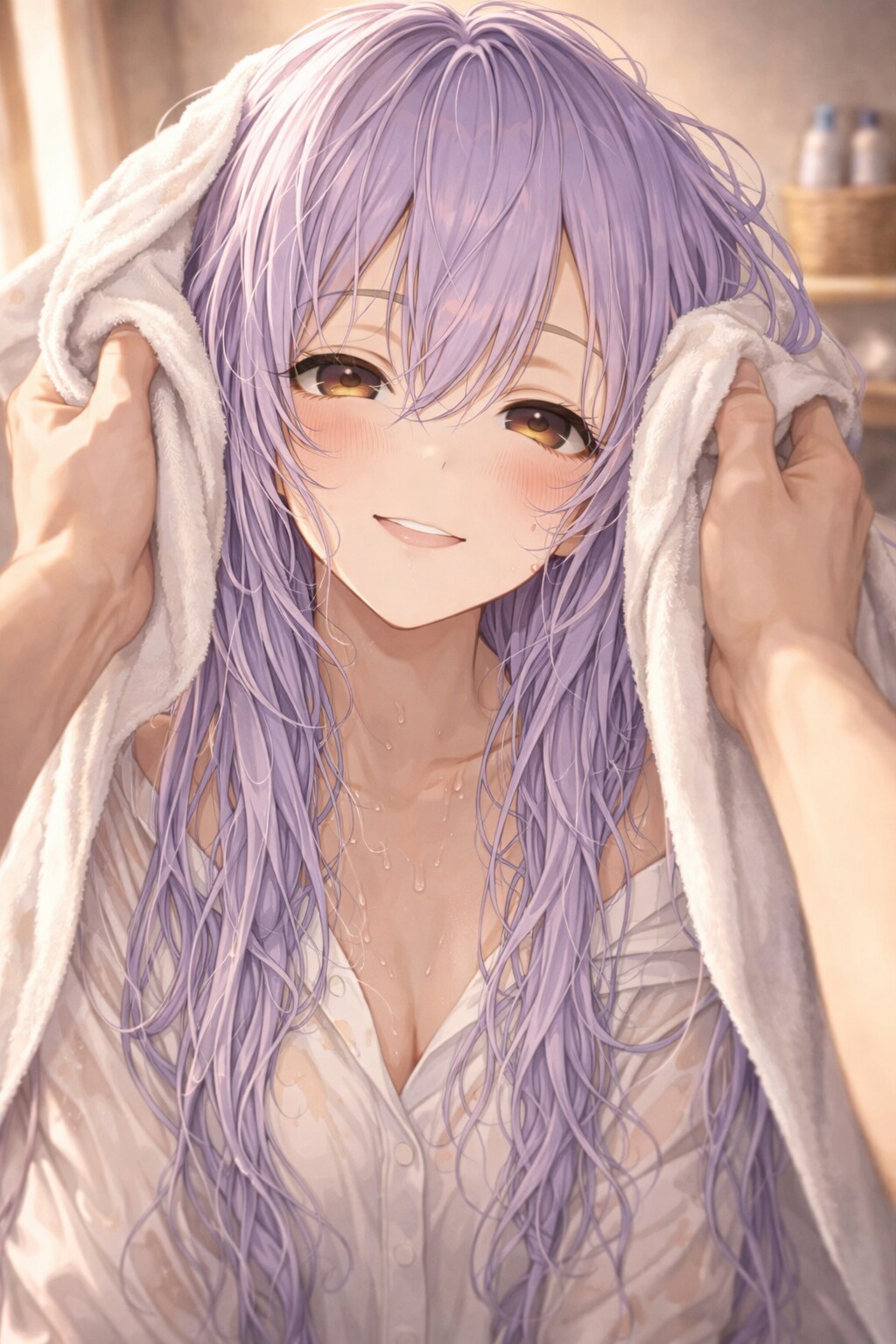 お風呂上がり