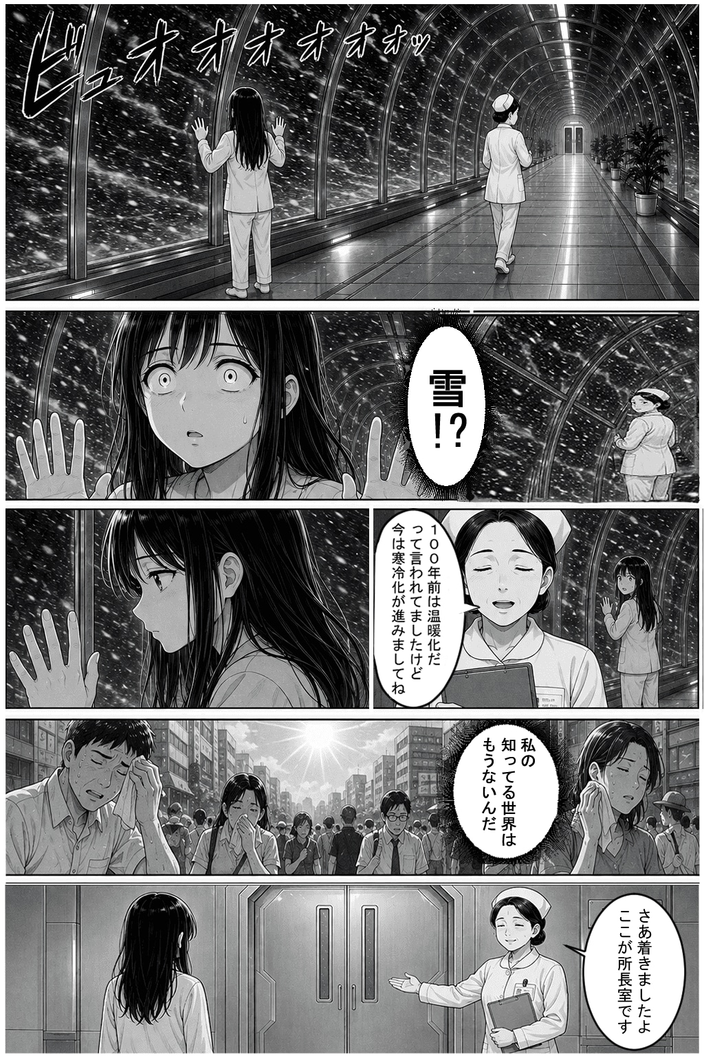 久遠の残り影【SF恋愛短編】（後編）