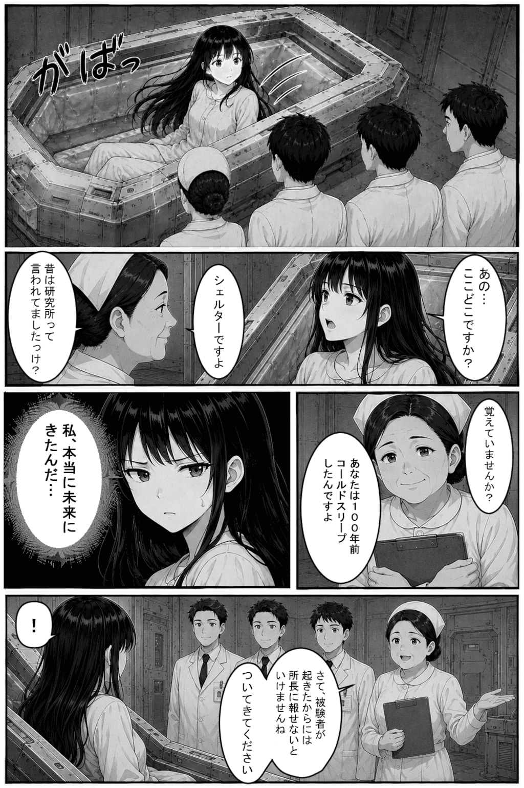 久遠の残り影【SF恋愛短編】（後編）