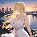 夏の夕暮れ 2枚目