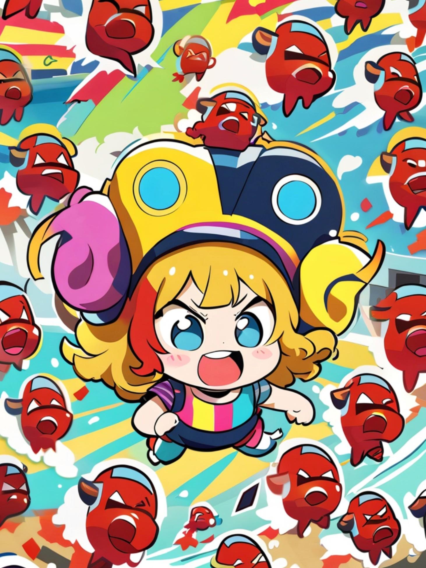 黄色髪ちゃん | の人気AIイラスト・グラビア