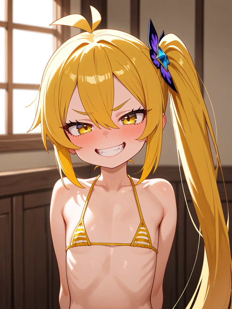 ロリネルちっぱい見せ動画