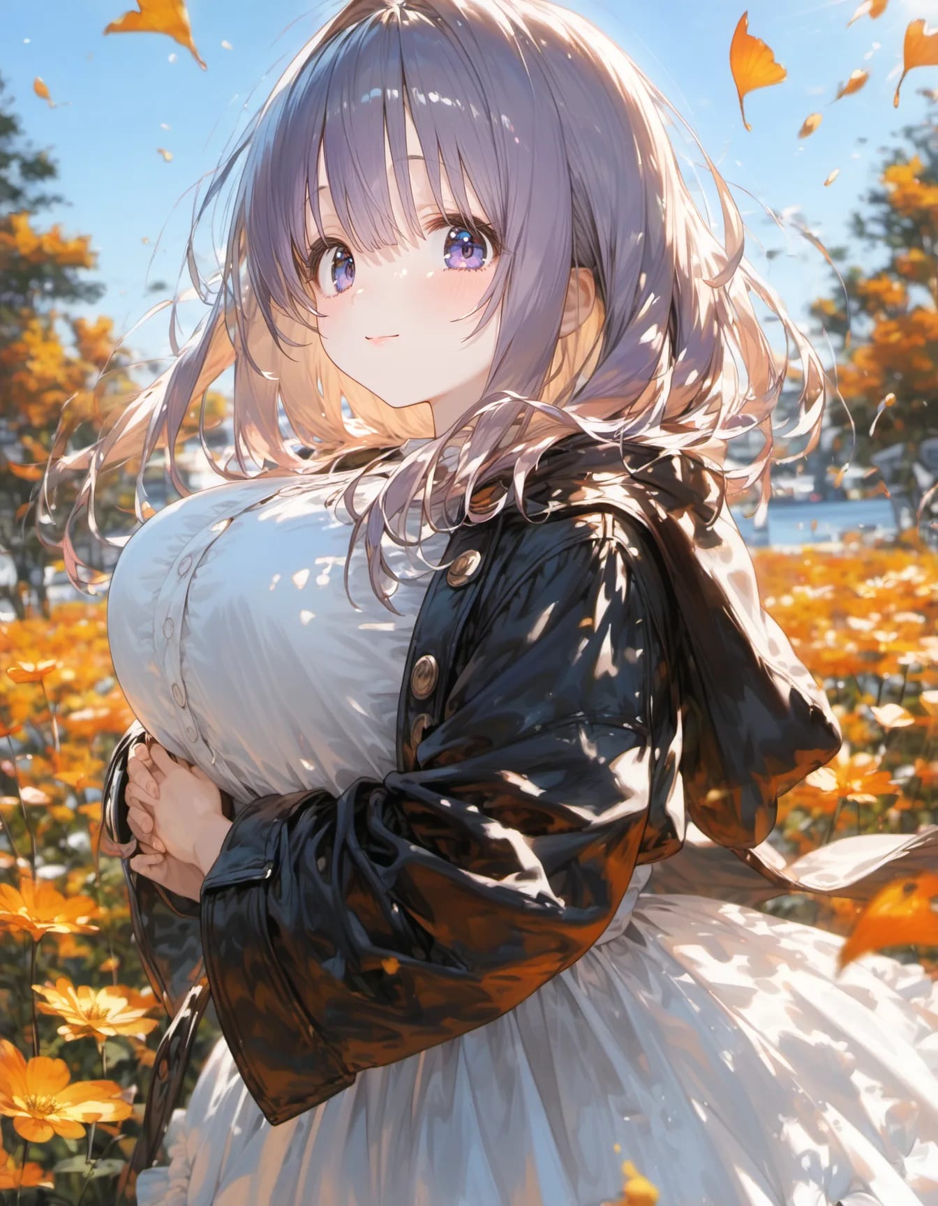 Ginkgo Gold and Amethyst Dreams | の人気AIイラスト・グラビア