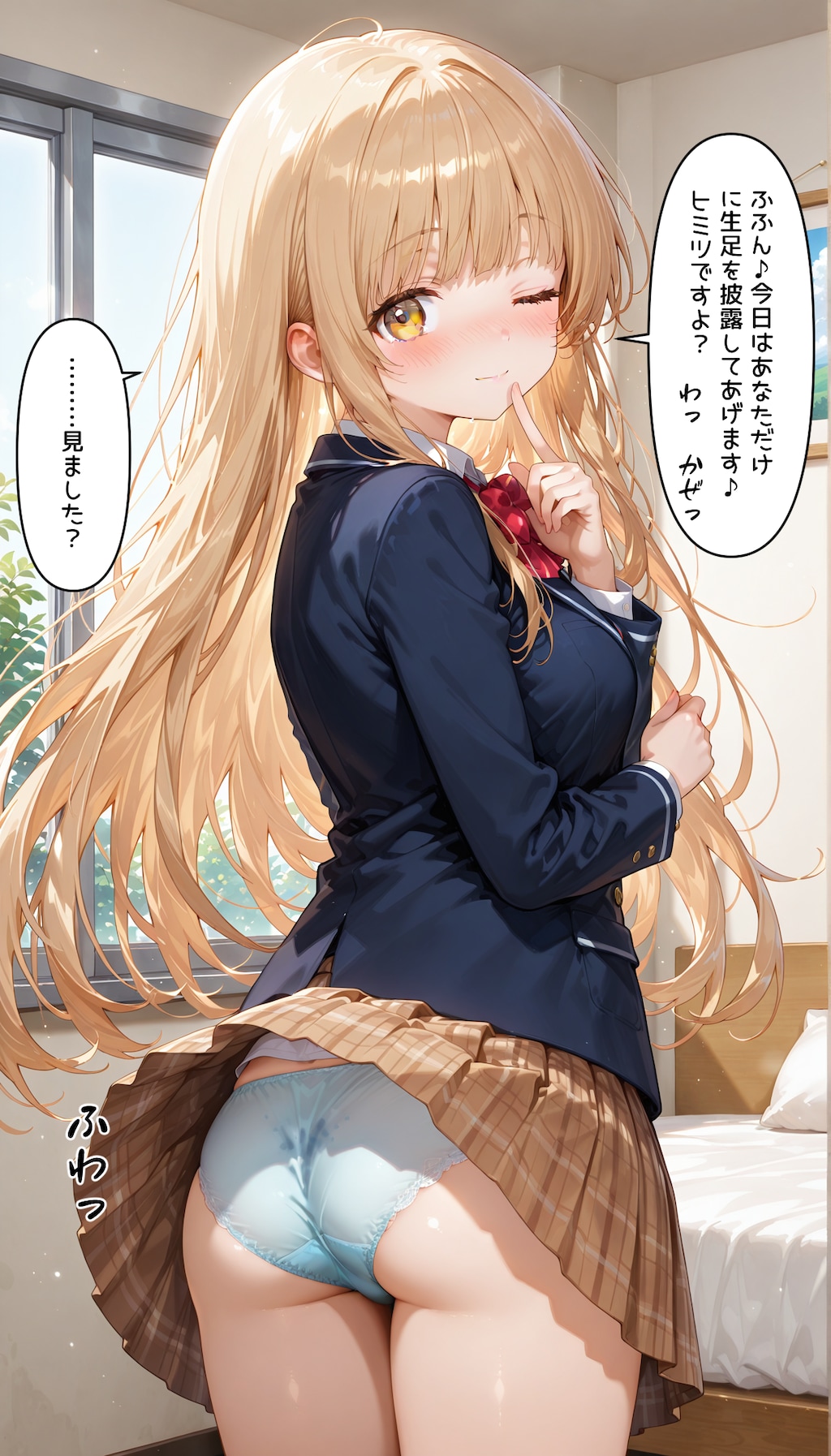 まひるちゃんがさりげなく？誘惑してきた