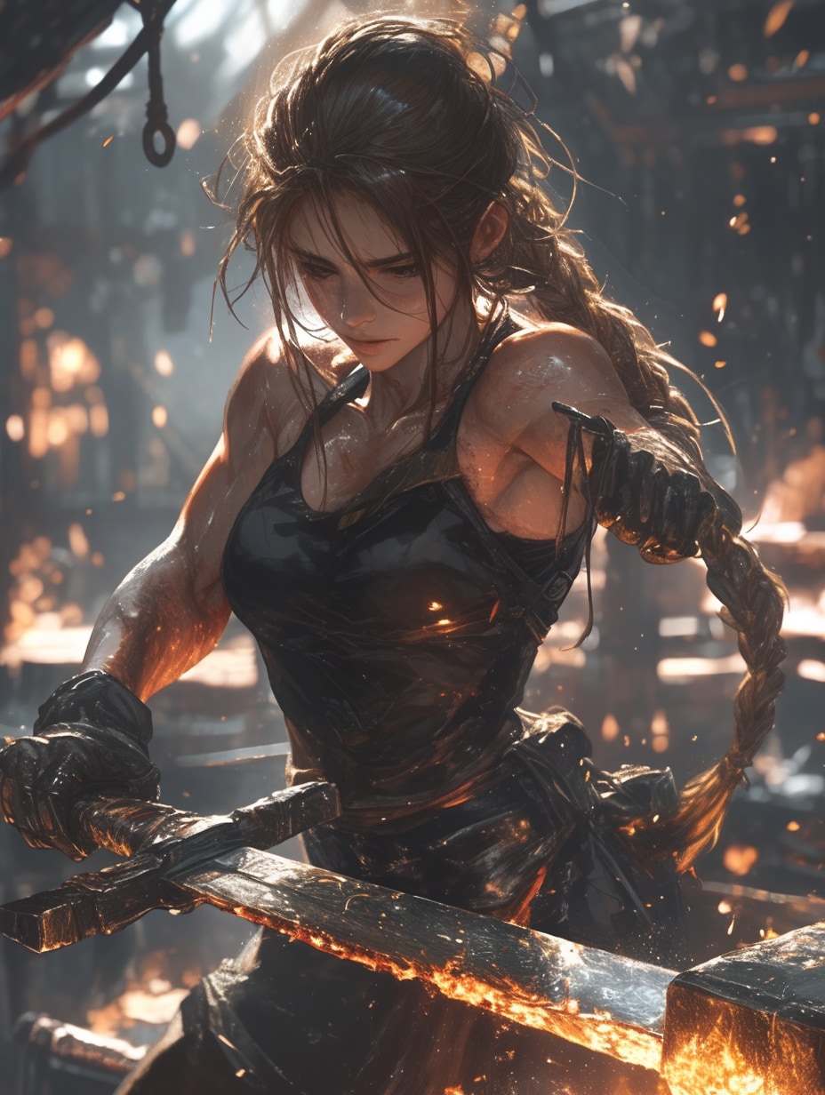 ★鍛冶師 | の人気AIイラスト・グラビア