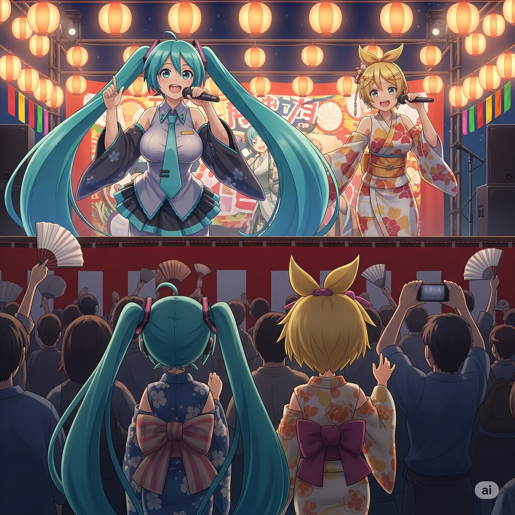 ミクさんとミクちゃん