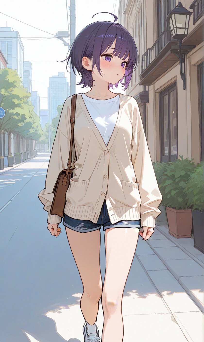 冷房に弱い烏夜ちゃん