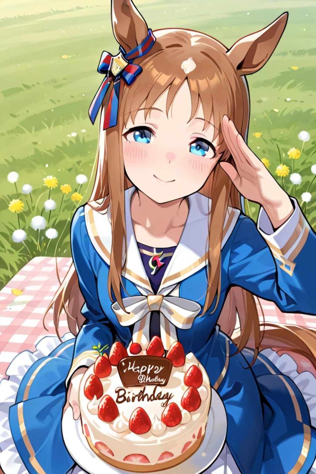 お誕生日のグラスワンダー🎂
