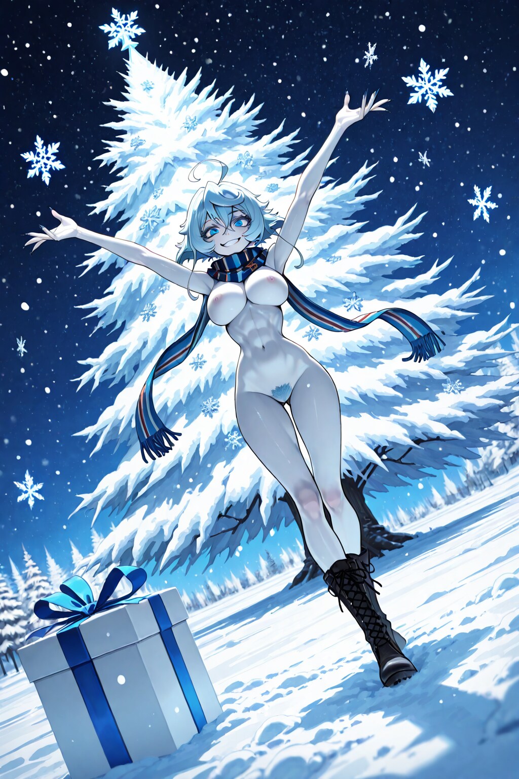 クリスマスに存在Xを罵るターニャ・デグレチャフ