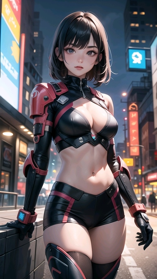 バトルスーツ女子