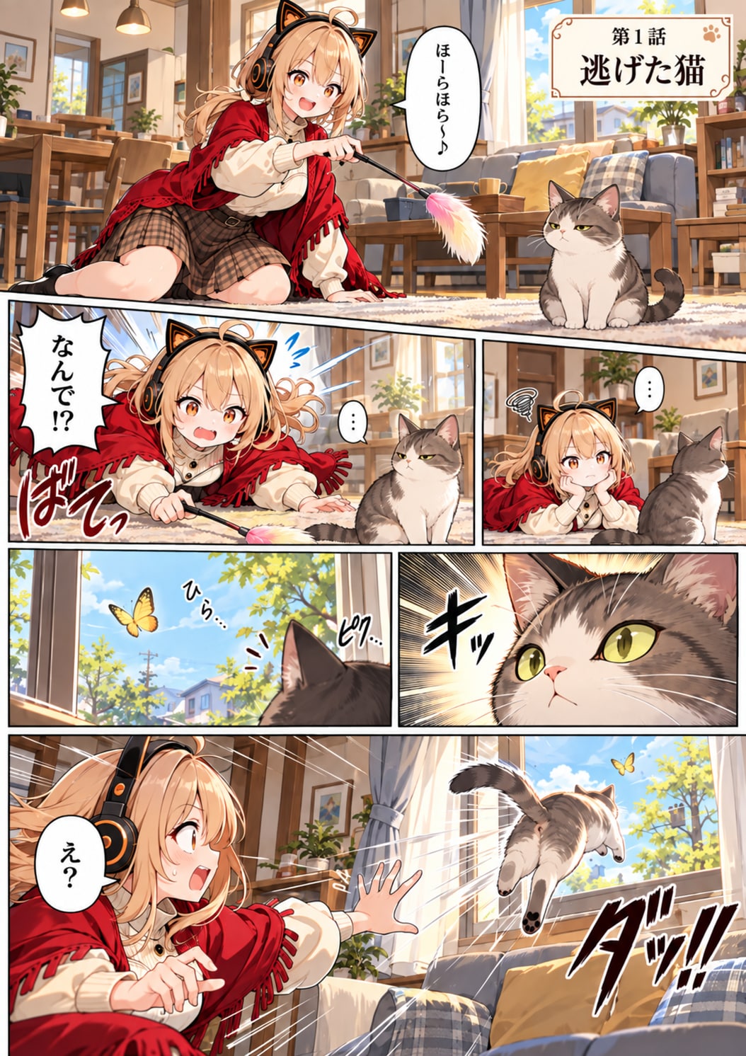 逃げた猫 | の人気AIイラスト・グラビア