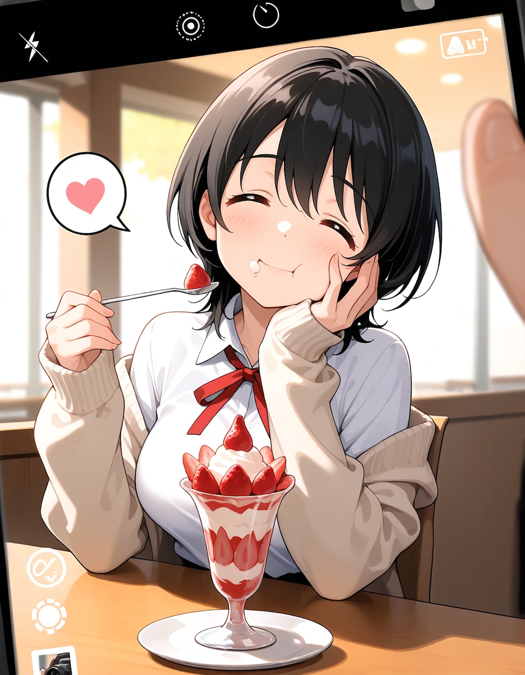 いちごの季節だね🍓