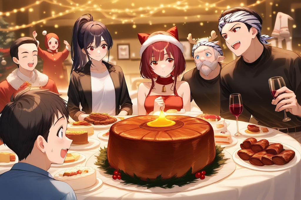 建築業のクリスマスパーティー