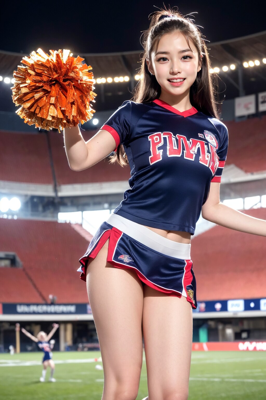 女子高生チアガール４