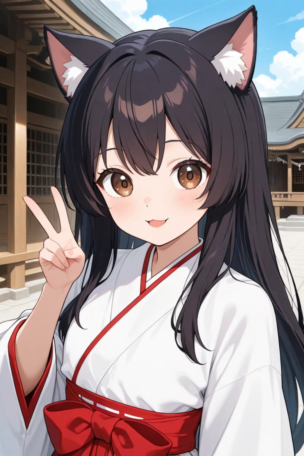 虎鼠神社ケモ耳