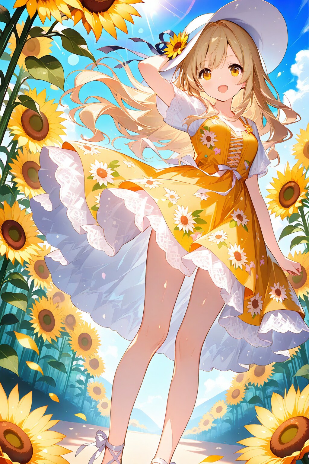 サマーNOW🌻 | の人気AIイラスト・グラビア