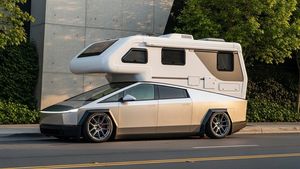 テスラサイバートラックキャンピングカー