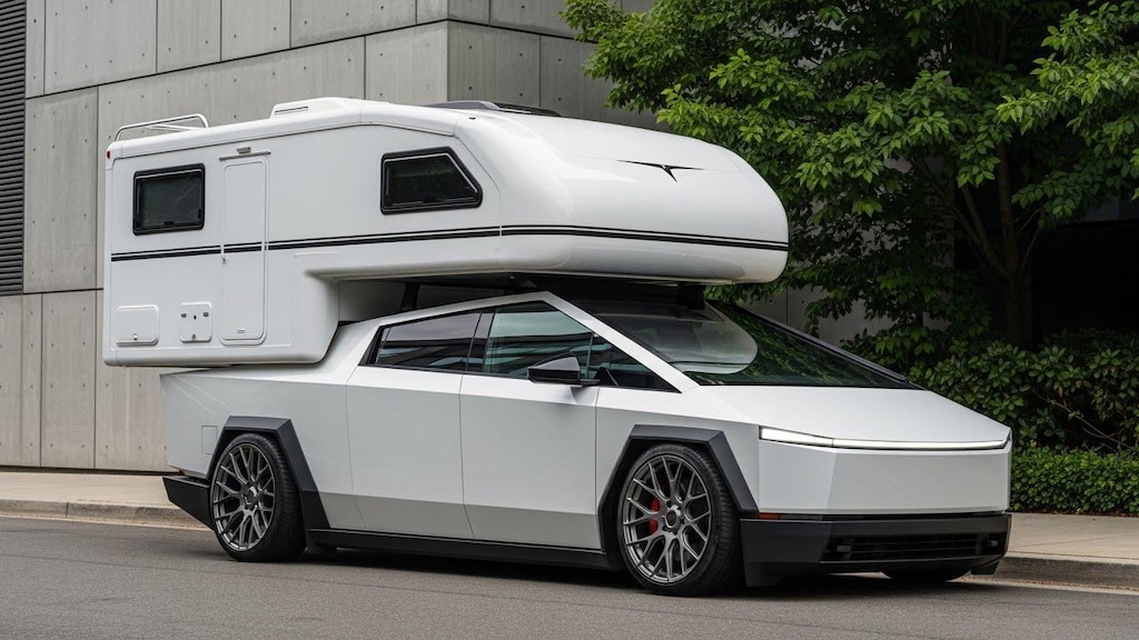 テスラサイバートラックキャンピングカー