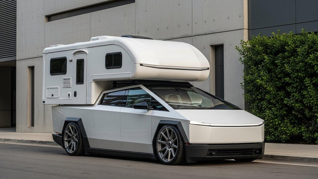 テスラサイバートラックキャンピングカー