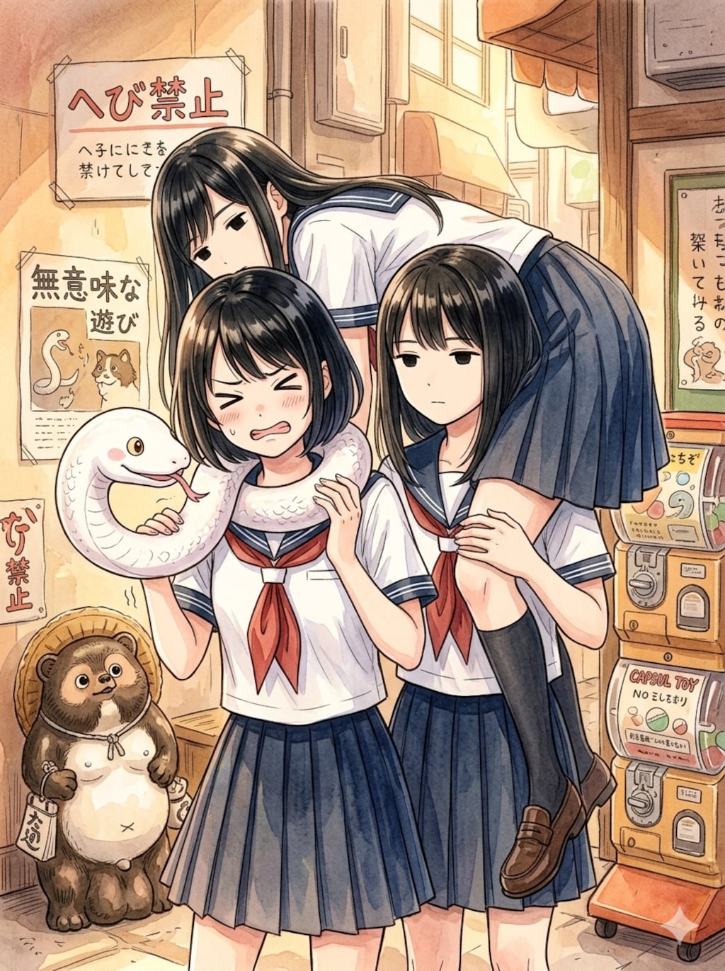 首に巻き付けるものといえば