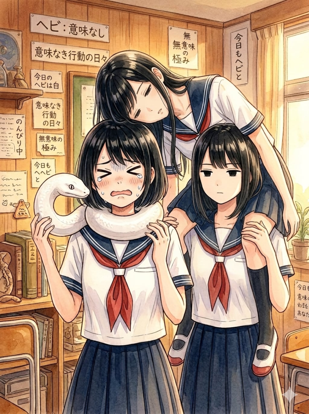 首に巻き付けるものといえば