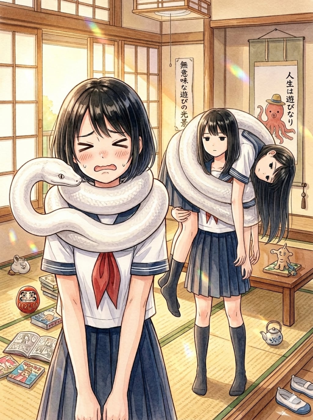 首に巻き付けるものといえば