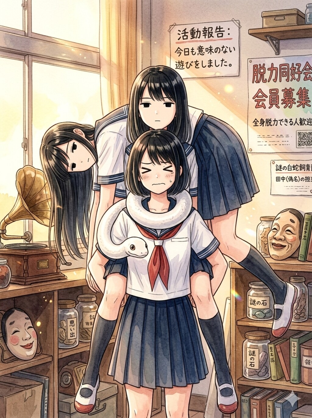 首に巻き付けるものといえば