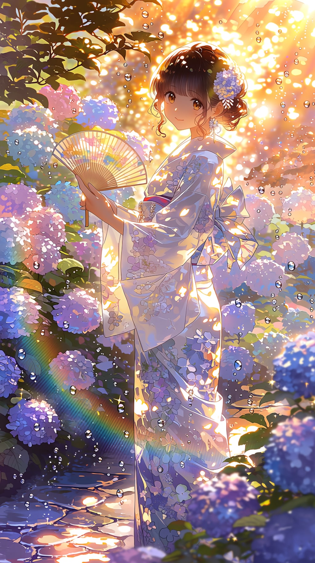 🌈 Hydrangea Princess  「紫陽花姫」