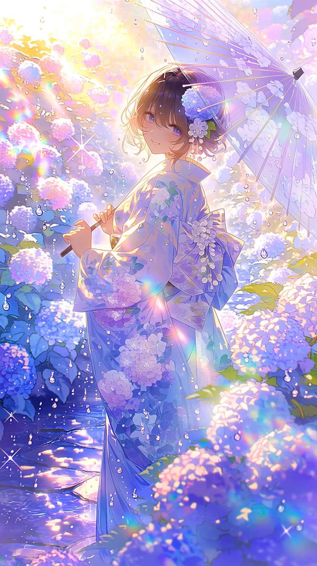 🌈 Hydrangea Princess  「紫陽花姫」