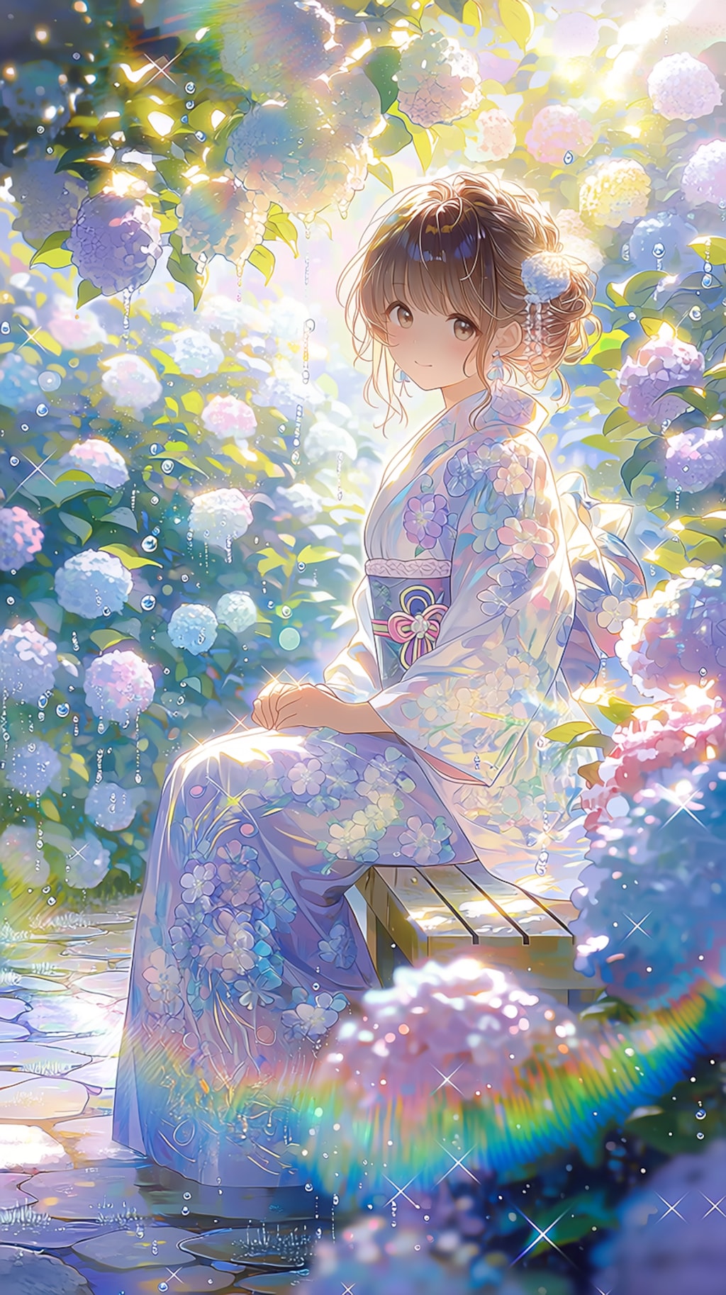🌈 Hydrangea Princess  「紫陽花姫」