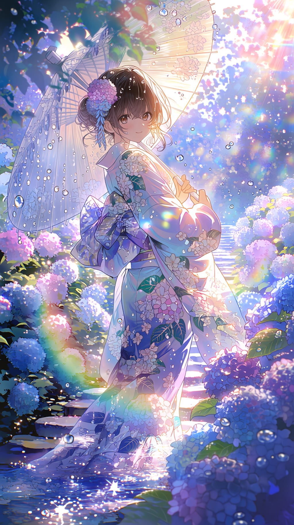 🌈 Hydrangea Princess  「紫陽花姫」