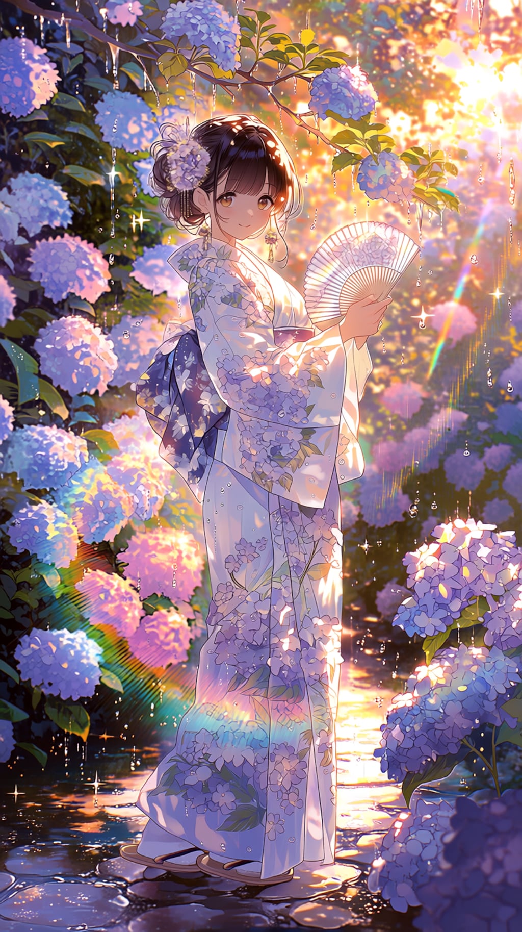 🌈 Hydrangea Princess  「紫陽花姫」