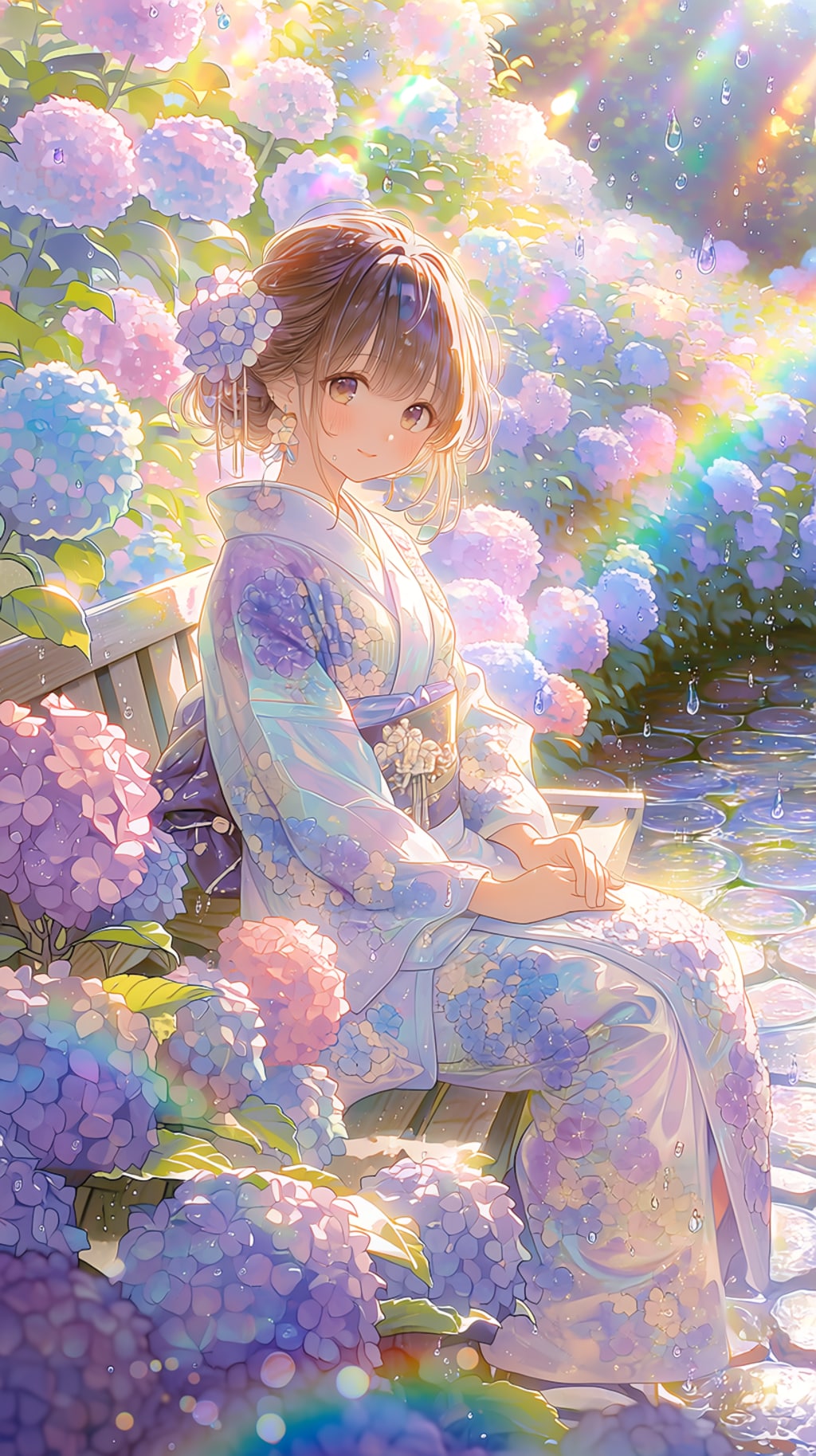 🌈 Hydrangea Princess  「紫陽花姫」