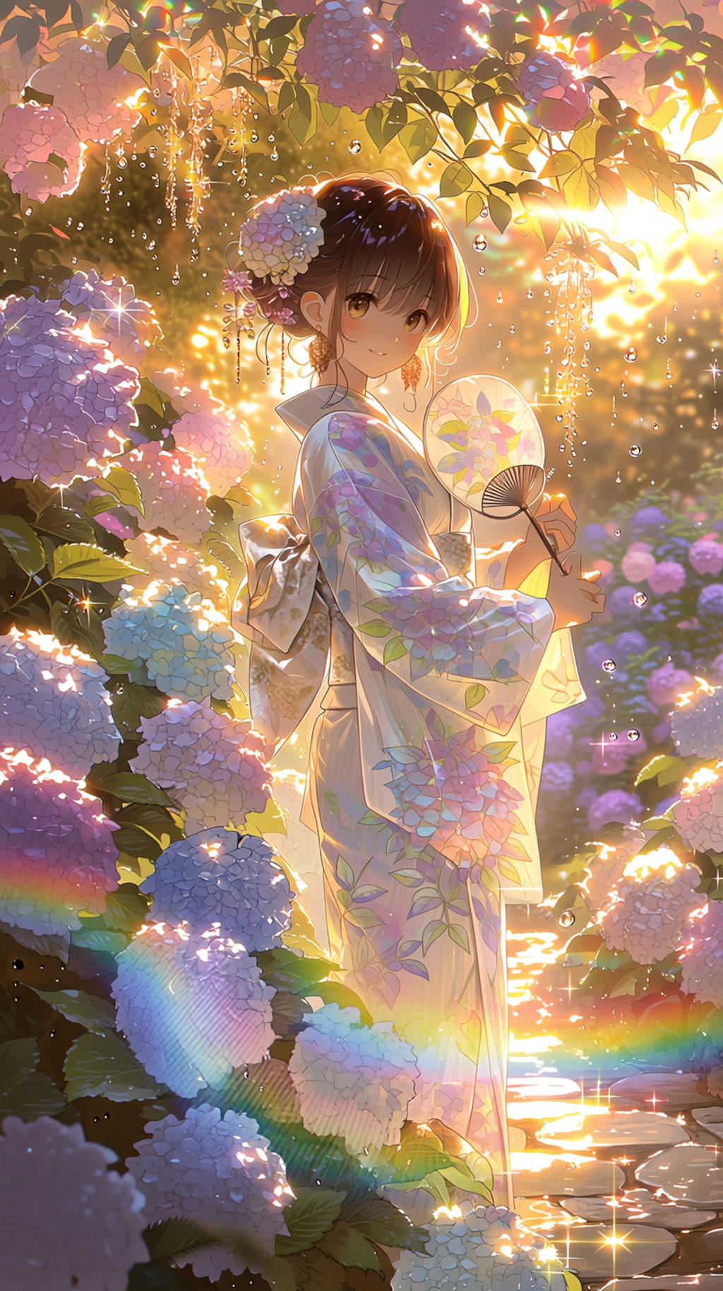 🌈 Hydrangea Princess  「紫陽花姫」