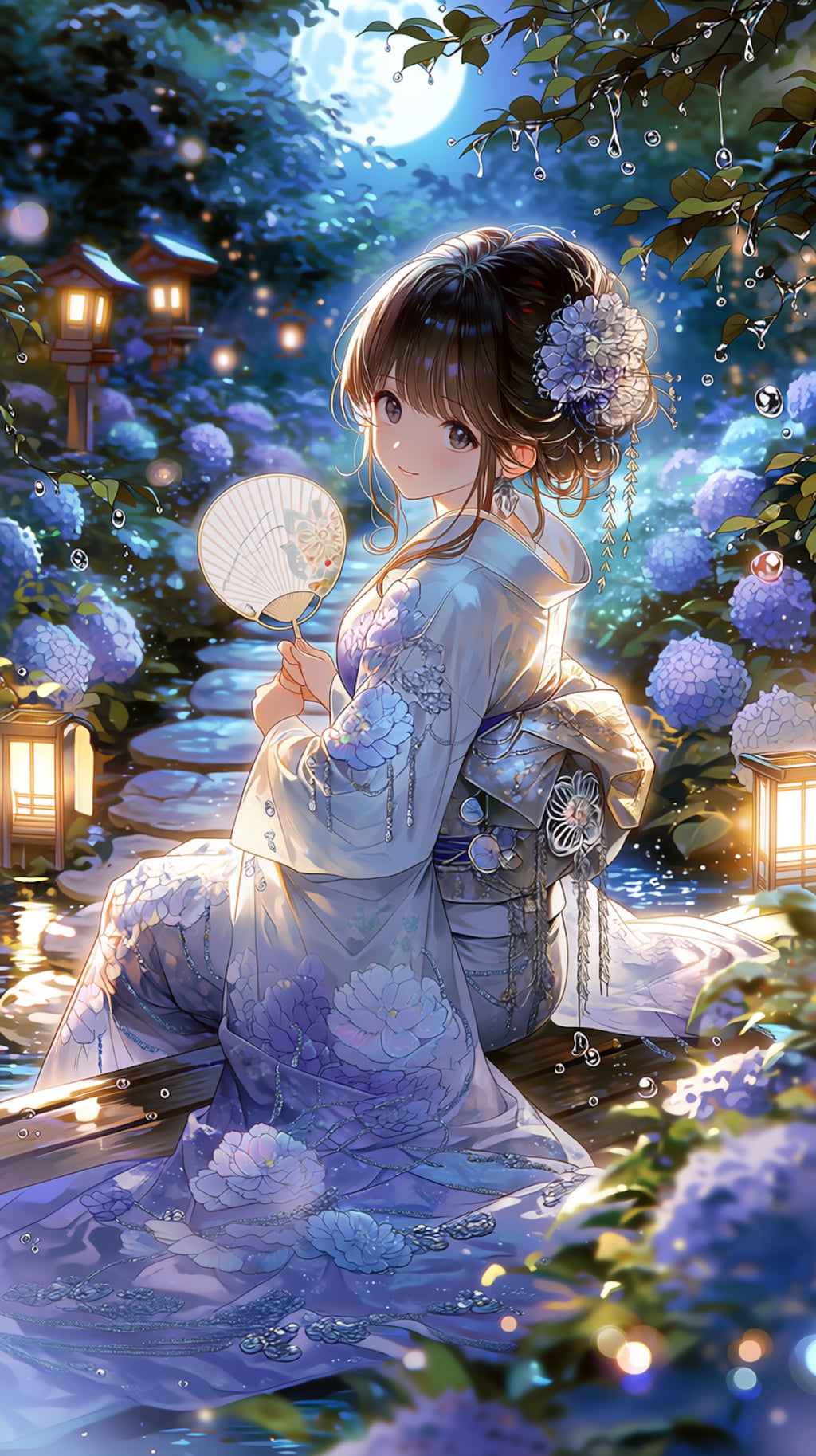 🌈 Hydrangea Princess  「紫陽花姫」